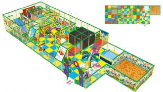 QX-105B indoor playground equipment 