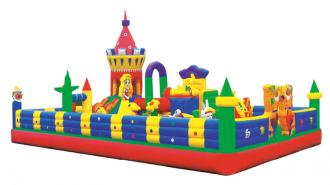QX-112A  snow white inflatable bouncers 