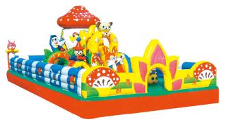 QX-112B Mushroom style bouncy castles