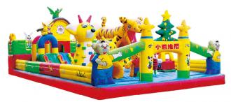 QX-112C animals theme inflatable bounce