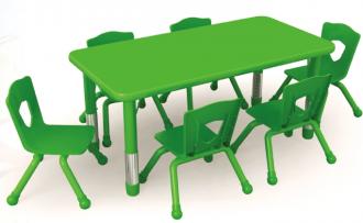 QX-195D Adjustable kids table and chair