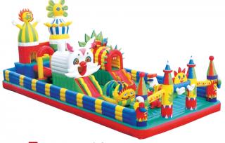 QX-113E   Giant inflatable water slide 
