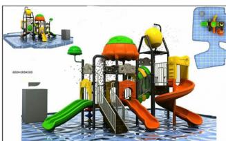 QX-S024 water park construction$1500-15000/set