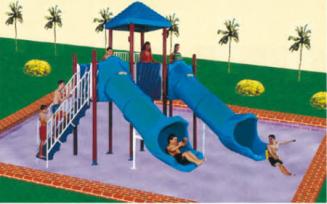 QX-11064D swimming pool water slide$1500-15000/set 