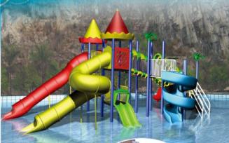 QX-11064A used water slide $1500-15000/set
