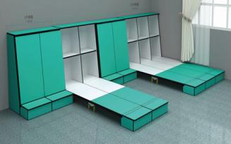 QX-197G Kids wooden bed $50-85/set