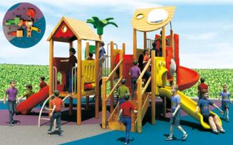 QX-075B Kids wooden playground $1500-$15000/set