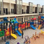 kindergarten playground in Indonesia