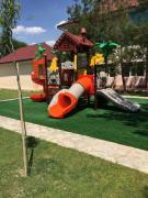 Uzbekistan  outdoor slide playground