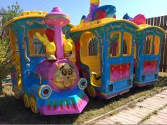 Electrice Train in Ruissian 